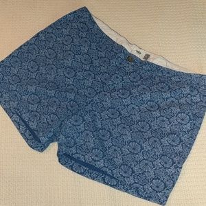 Summer fun sea urchin & coral print shorts